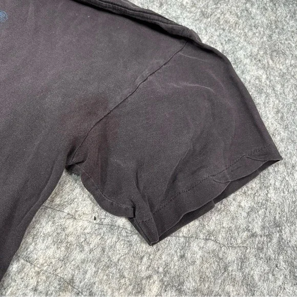 Vintage Harley Davidson Shirt Men XL Black 80s A Desire To Be Free Holubek Biker